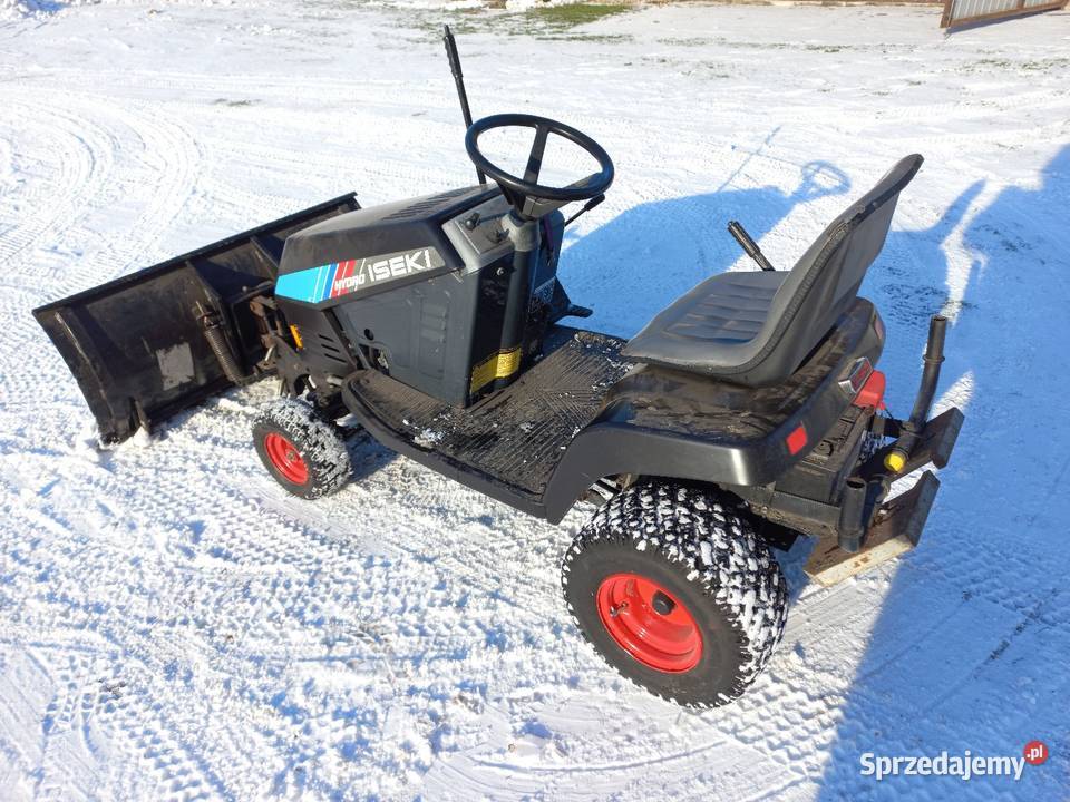 Ogdśnieżarka plug do sniegu traktorek iseki SL sprzedam