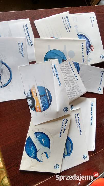 Golf 3 ksiazka serwisowa i nstrukcje opisy Stalowa Wola sprzedam