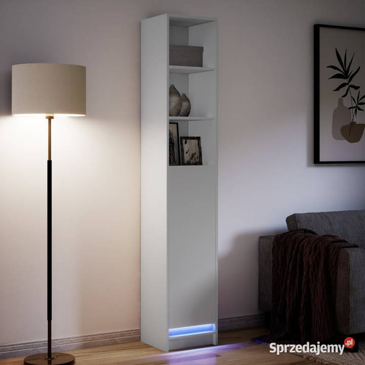Szafka z LED biała 36x325x200 materiał Pozostałe mazowieckie Warszawa