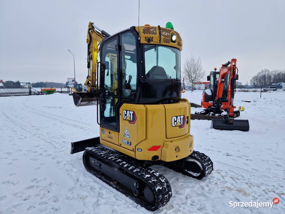 Minikoparka CAT 3027 CR 2021r nowy model 2000mtg Ryżki