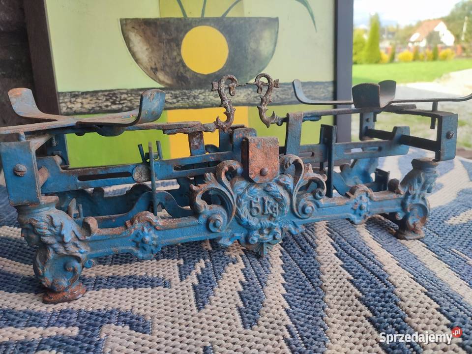 Stara waga szalkowa 5 podkarpackie