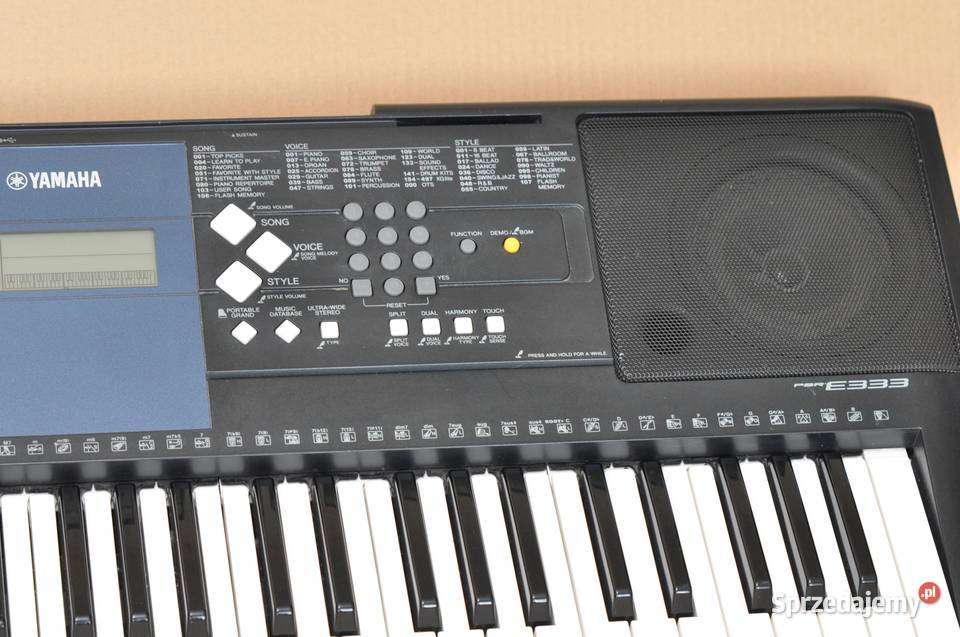 Keyboard YAMAHA PSRE333 Niezły klawisz Szczecin