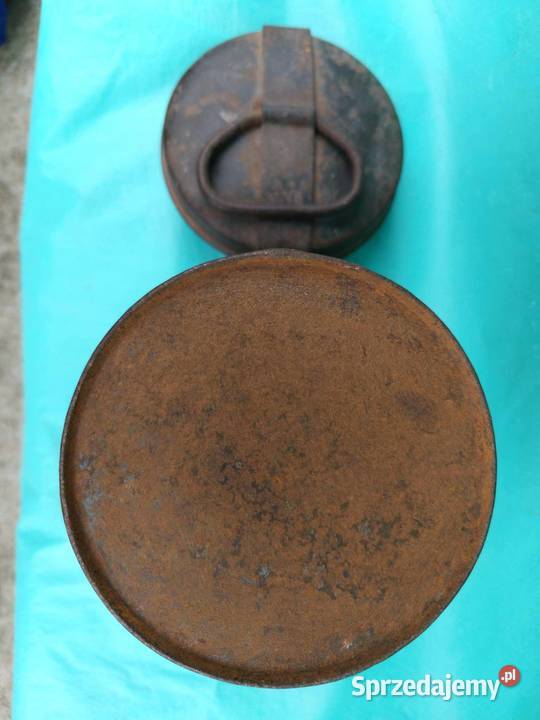 Polska puszka taborowa na smar II RP Łódź