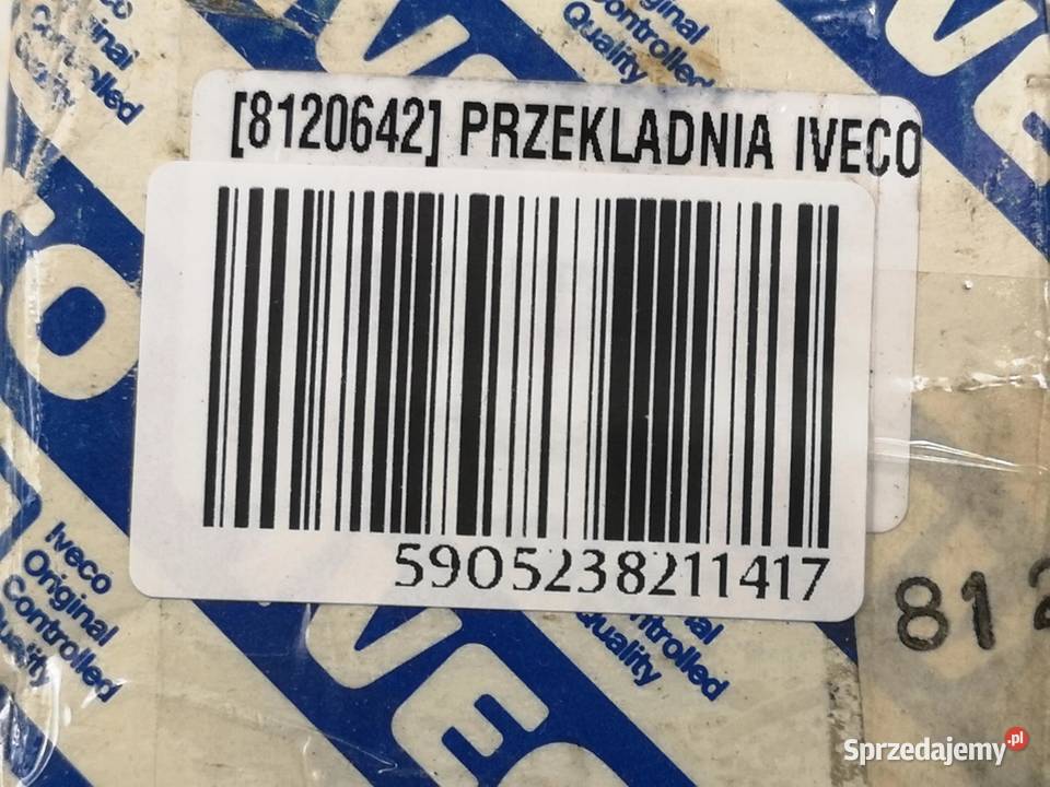 PRZEKŁADNIA SILNIKA WYCIERACZEK IVECO TRUCKS
