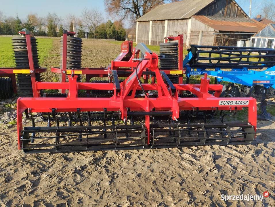 Agregat uprawowosiewny 25m 27m 3m hydropak nieuszkodzony Barchaczów