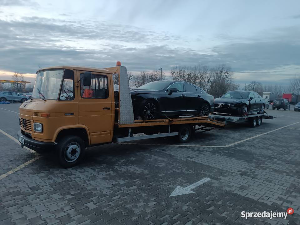 Sprzedam Auto lawetę Mercedesa 609 38D POMOC 4000kg Specjalne mazowieckie Płońsk