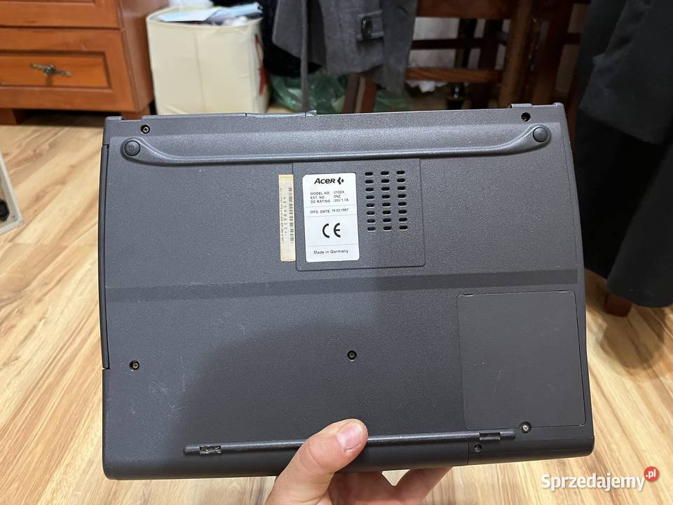 Zabytkowy laptop Acer AcerNote Light 370DX Brzana sprzedam