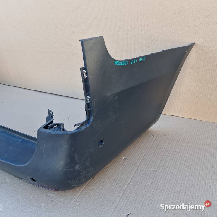 MERCEDES VITO W447 ZDERZAK TYŁ 6PDC A4478800671 Karoseria Bieleń