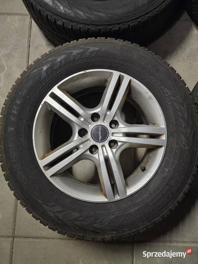 4 koła alu 16 rozstaw śrub 5x1143 65JJx16 H2 Czechowice-Dziedzice