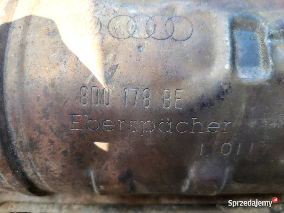 8D0178BE vw audi katalizator pusty dwie sondy Pułtusk