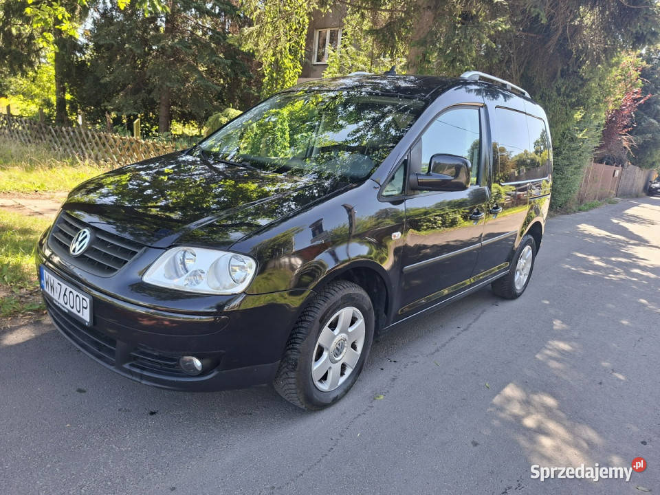 Volkswagen Caddy 19 navi automat III 2004 Łódź
