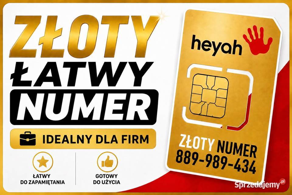 Złoty Łatwy Numer 889989434 Pińczów