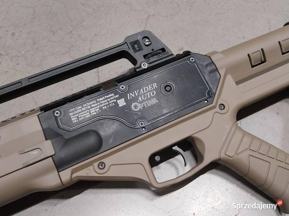 Wiatrówka PCP Optima by Hatsan Invader auto FDE