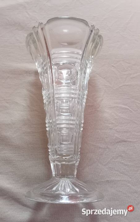 Wazon Richard SachsenglasWalther lata 550e60e XX Porcelana i szkło Koźminek sprzedam