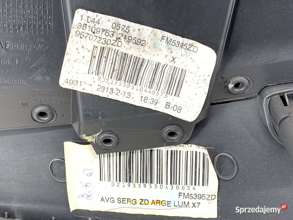 BOCZEK DRZWI LEWY PRZÓD CITROEN C5 III Kombi osobowe