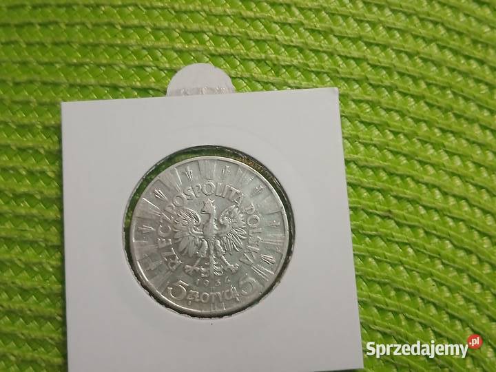 moneta srebrna polska z 1934r podlaskie Łomża