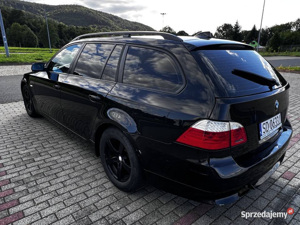 Bmw e61 520d lift android czarna Lci śląskie
