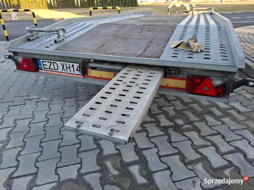 Przyczepa laweta niewiadow boro stan Zduńska Wola sprzedam
