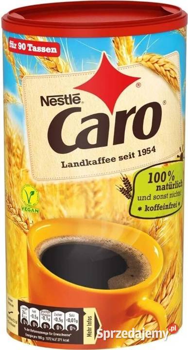 NESTLKawa zbożowa CARO 12 x 200g Świdnica sprzedam