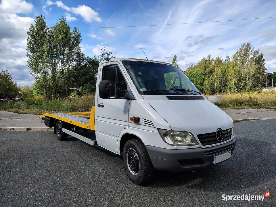 Sprinter 903 313 CDi autolaweta 367900km Mercedes-Benz śląskie Jaworzno