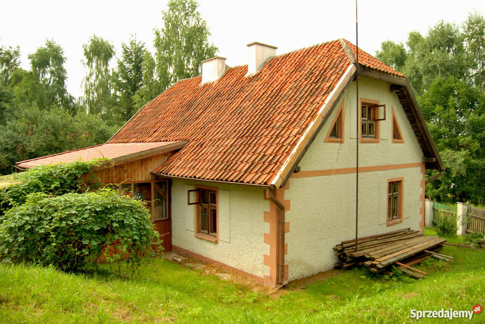 stary warminski domnad jezoorem plusznym Pluski