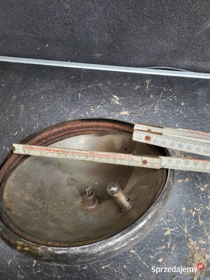 LAMPA PRZÓD OPEL FORD BMW DKW ARIEL ADLER