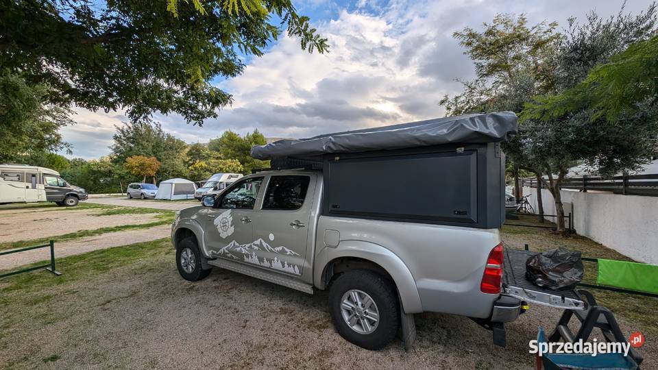 Zabudowa camperowa na pickupa Hilux o wym wew Opole