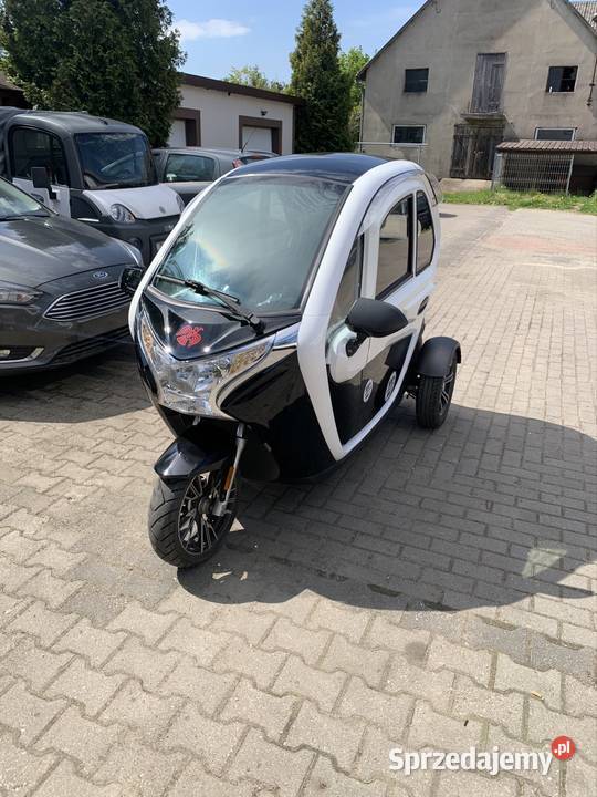 Skuter elektryczny zabudowany trzykołowy bez pomorskie Gdańsk