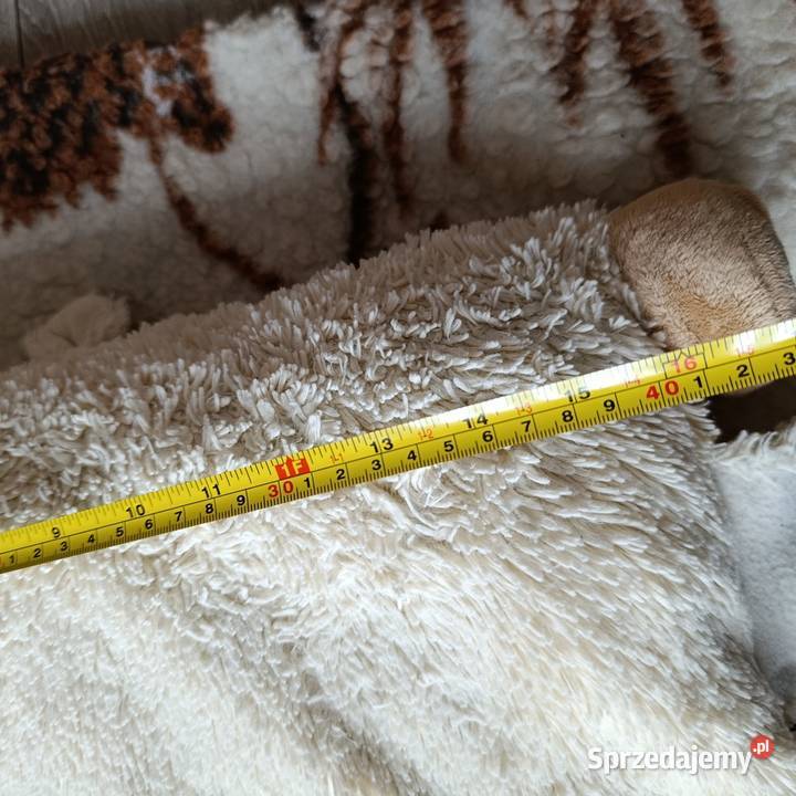 składanka poduszka owieczka kremowa sprzedam
