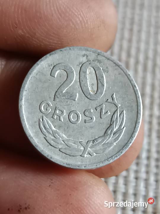 Sprzedam monete 20 gr 1973 r bzm skretka Chełm