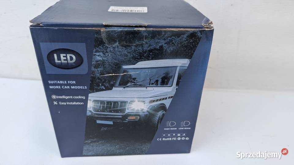 Lampa przednia LED Wrangler SUVy motor 2 Jadowniki sprzedam