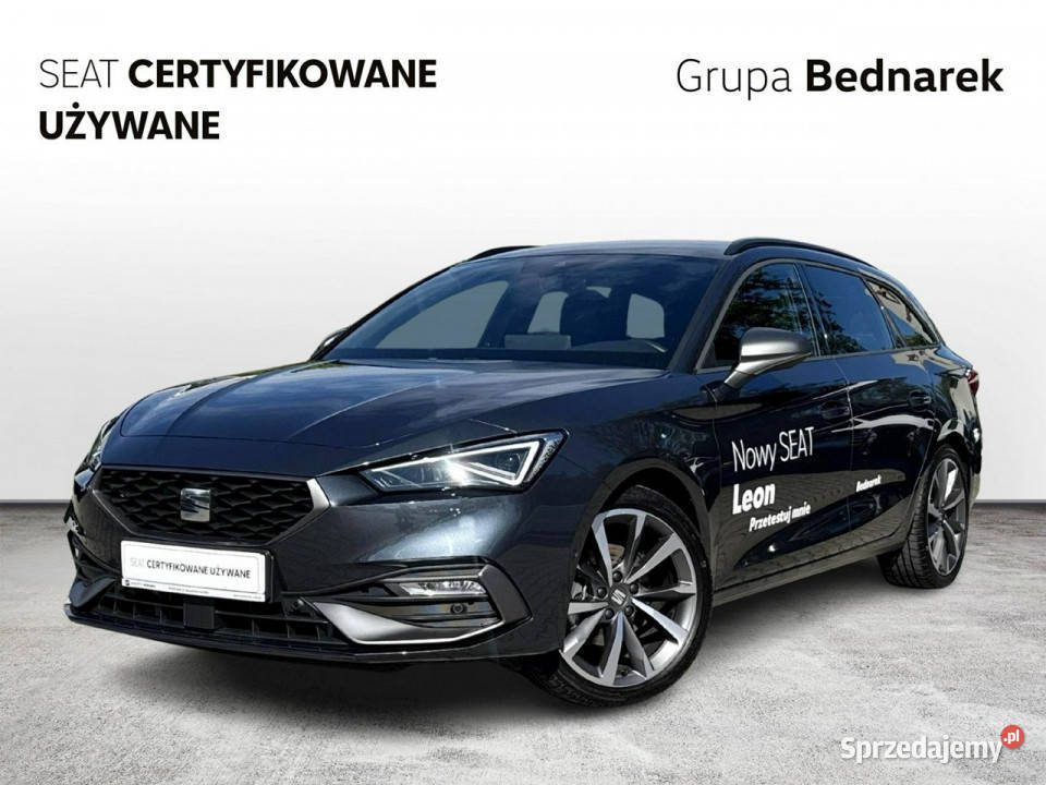 Seat Leon Bezwypadkowy Salon Polska Serwis ASO relingi dachowe sprzedam