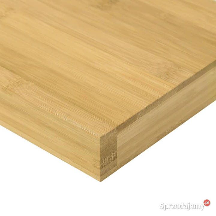Półka ścienna 100x20x4 bambusowa WM352735 Półki Warszawa