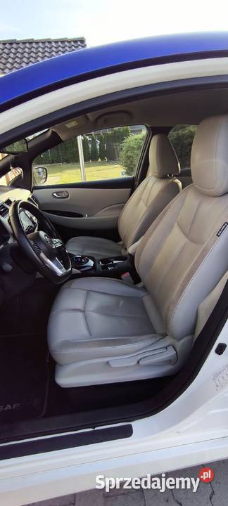 Nissan Leaf 2019 Tekna 62kWh 217HP najbogatsza 131500km Olszyna