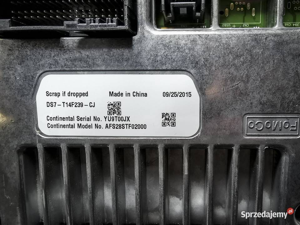 Sync 2 Ford Mondeo MK5 display USBSD antena GPS Białogard