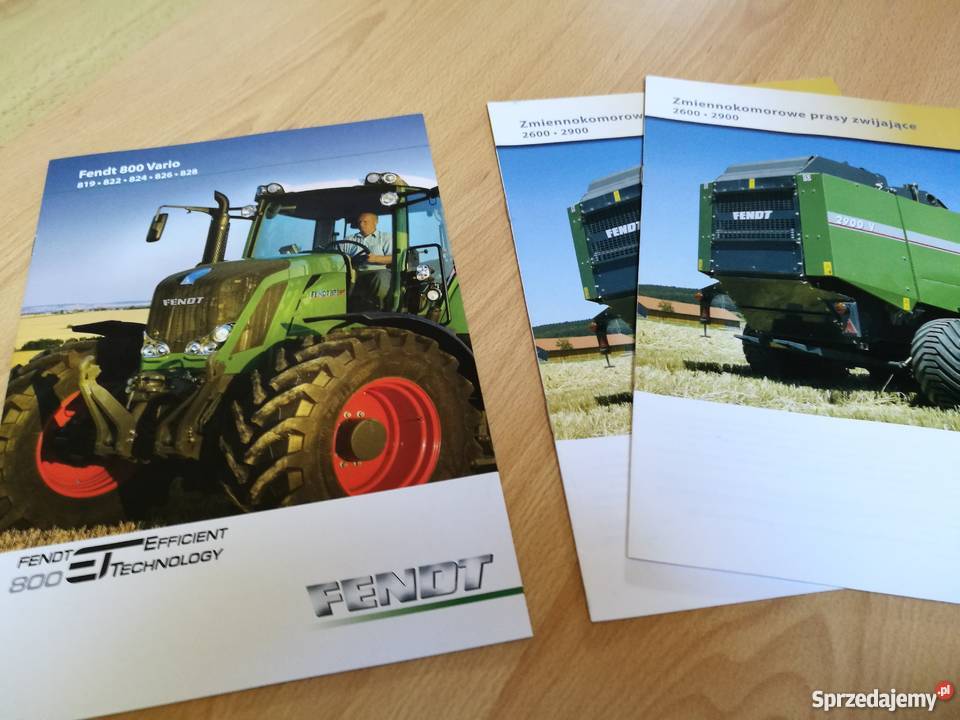 Katalogi FENDT 12 książek Fendt Focus Szamotuły