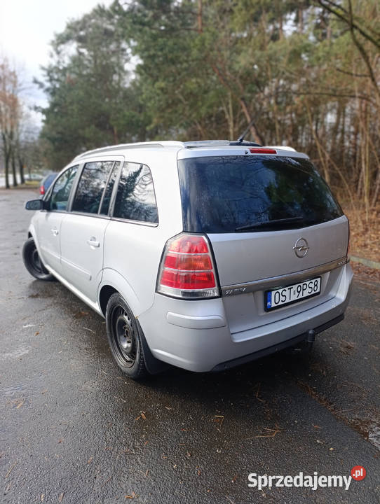 Opel Zafira B 2007 19 CDTI 7 miejsc panorama nieuszkodzony Zafira Jemielnica