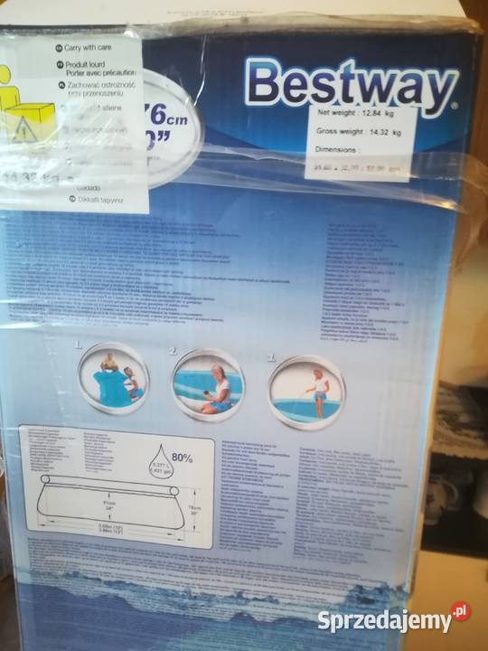 Sprzedam basen bestway jednym sezonie kpl pompka Opole