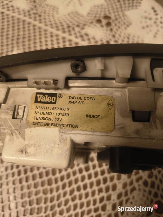 Panel nawiewu klimatyzacji Renault Scenic 1 podkarpackie Kolbuszowa