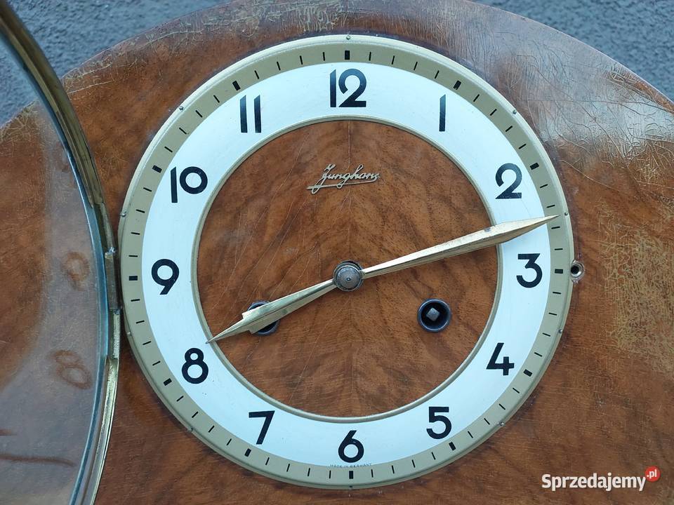 115 Zegar bufetowy Junghans W278 sprawny Tczew