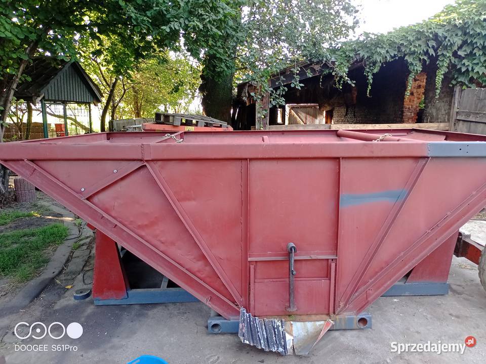 Kosz przyjeciowy zasypowy zasobnik Tychy