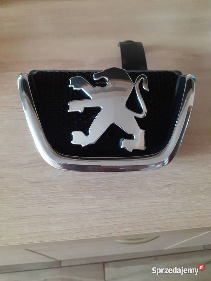 Emblemat w zderzak Peugeot 206 zderzaki Jarocin