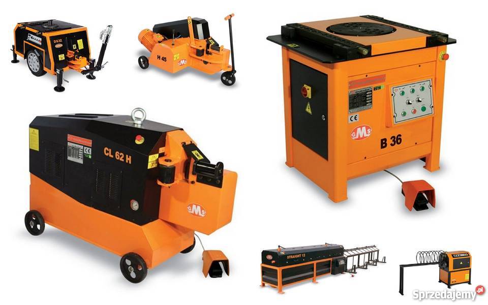 GIĘTARKA MECHANICZNA DO PRĘTÓW ZBROJENIOWYCH Szczecin