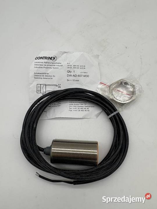 Contrinex DWAD607M30 Czujnik indukcyjny Biznes i Przemysł Warszawa