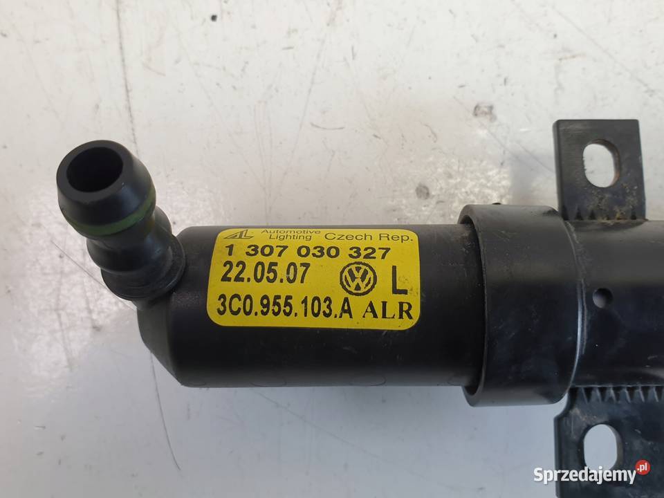 VW Passat B6 SPRYSKIWACZ LAMPY lewy PRZÓD LP Janów
