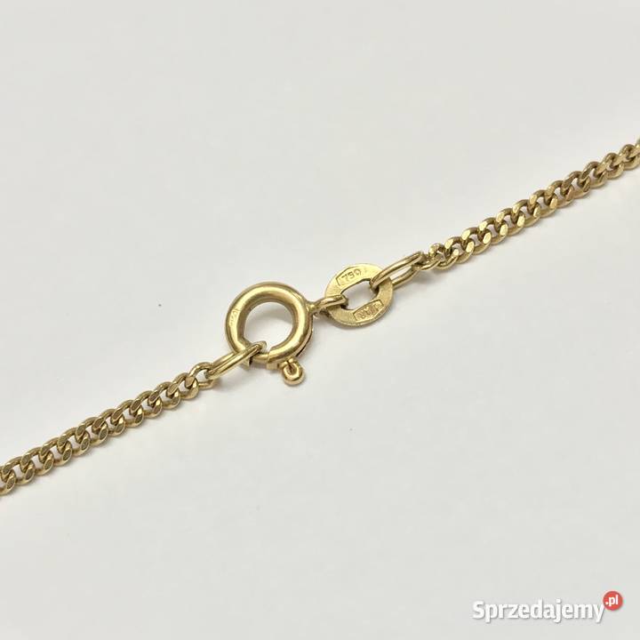 Złoty ŁAŃCUSZEK damsk 18K PANCERKA UnoAErre mazowieckie Warszawa