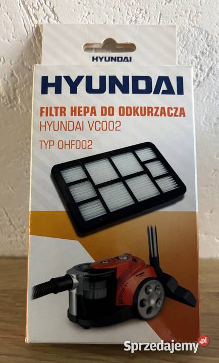 2 oryginalne filtry Hepa do odkurzacza Hyundai Szczecin