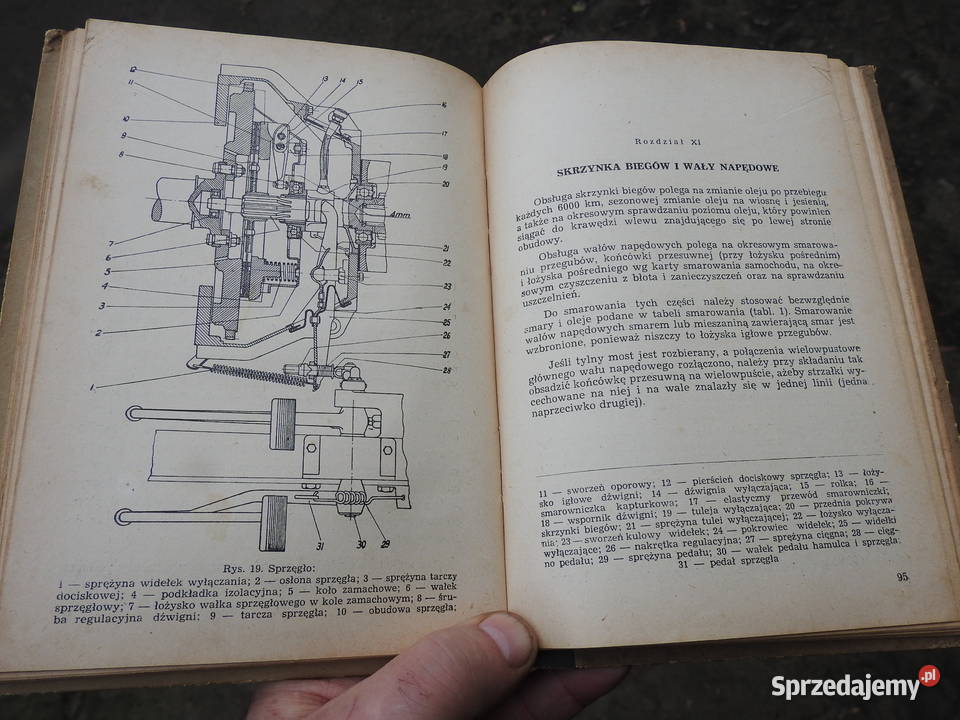 LUBLIN KSIĄŻKA OBSŁUGI SAMOCHODU 1954 nie Antykwariat mazowieckie sprzedam
