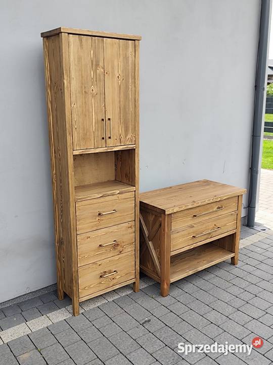 Meble łazienkowe komoda szafka pod umywalkę