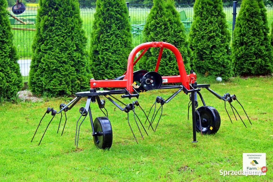 Przetrząsacz karuzelowy do siana PAJĄK 27m łódzkie Kolonia Gorzędów